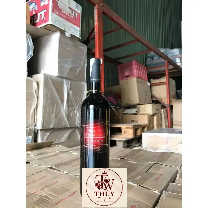Rượu Vang Ý 18 độ PRIMITIVO DI MANDURIA SUPREMUS