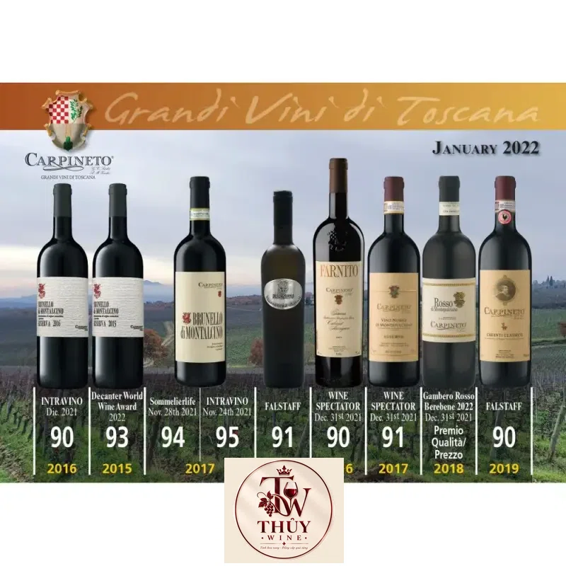 Mua vang y carpineto vino nobile di montepulciano riserva giá rẻ tại Sài Gòn
