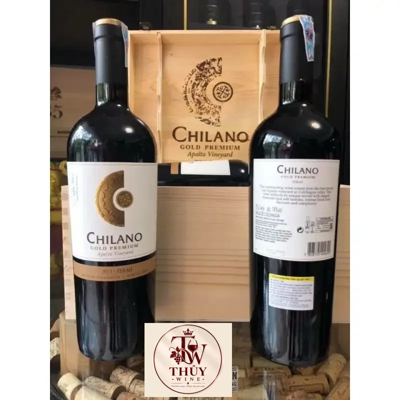 Vang Chile CHILANO GOLD PREMIUM SYRAH