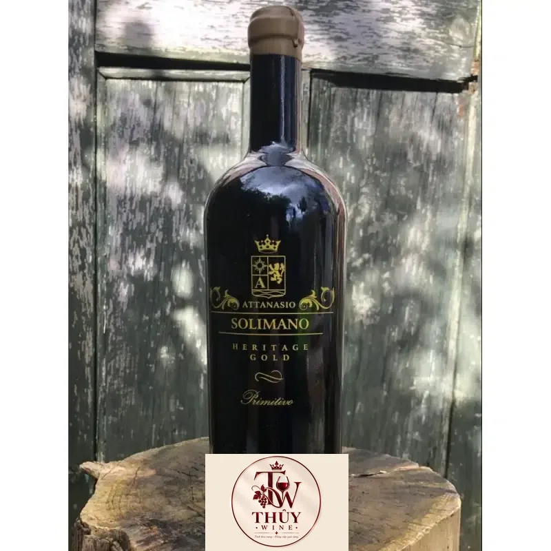 Vang Ý ATTANASIO SOLIMANO HERITAGE GOLD PRIMITIVO