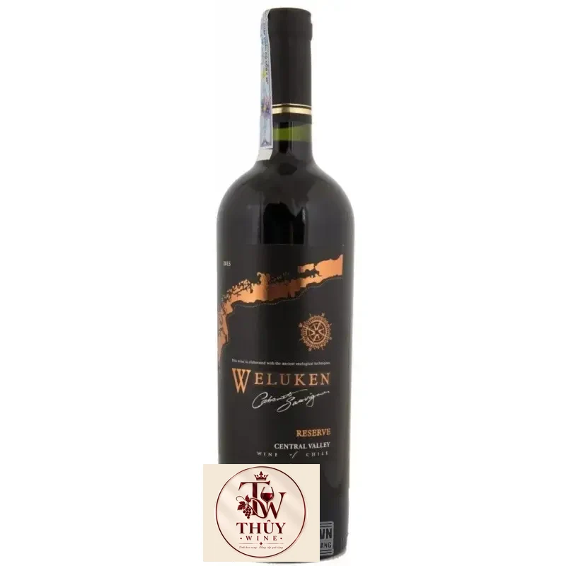 Vang Chile Weluken CS Rerseve Cabernet Sauvignon