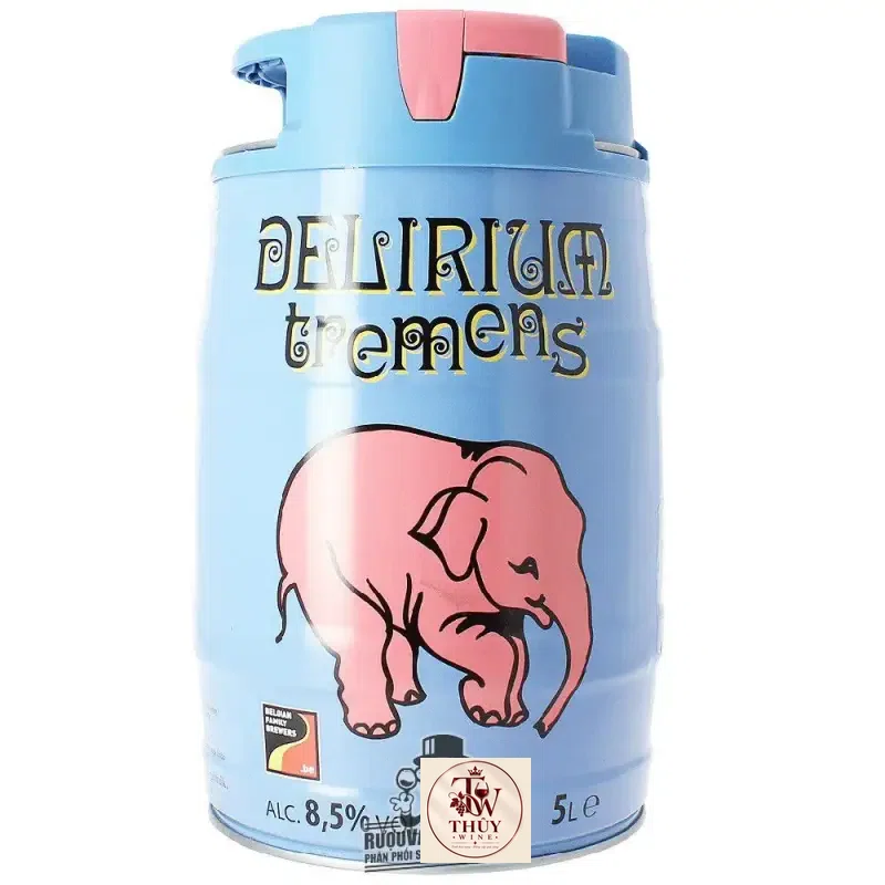 Bia Bỉ Delirium Tremens cao cấp Bom 5L