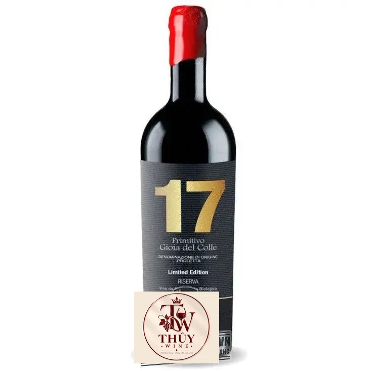 Vang Ý 17 PRIMITIVO GIOIA DEL COLLE