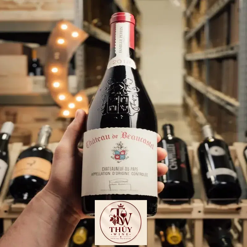 vang-phap-chateau-de-beaucastel-chateauneuf-du-pape
