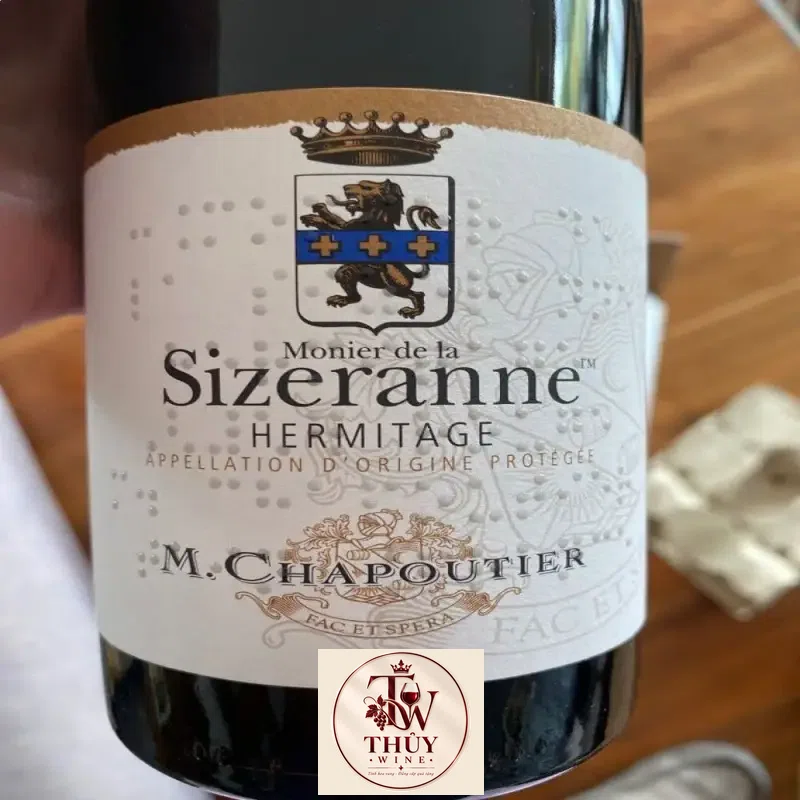 vang phap m chapoutier la sizeranne hermitage giá bao nhiêu