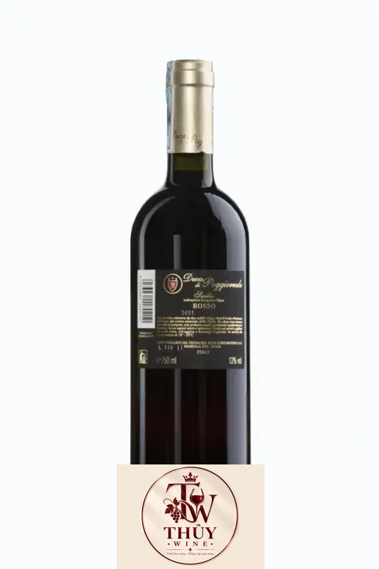 Vang Ý Duca Di Poggioreale Rosso 2011