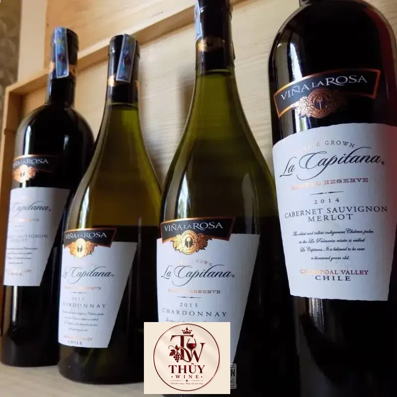 Vang Chile La Capitana Chardonnay