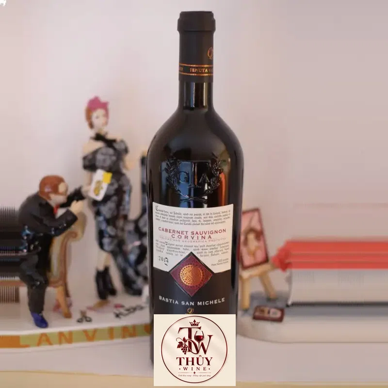 Vang Ý Bastia San Michelle Corvina IGP Cabernet Sauvignon