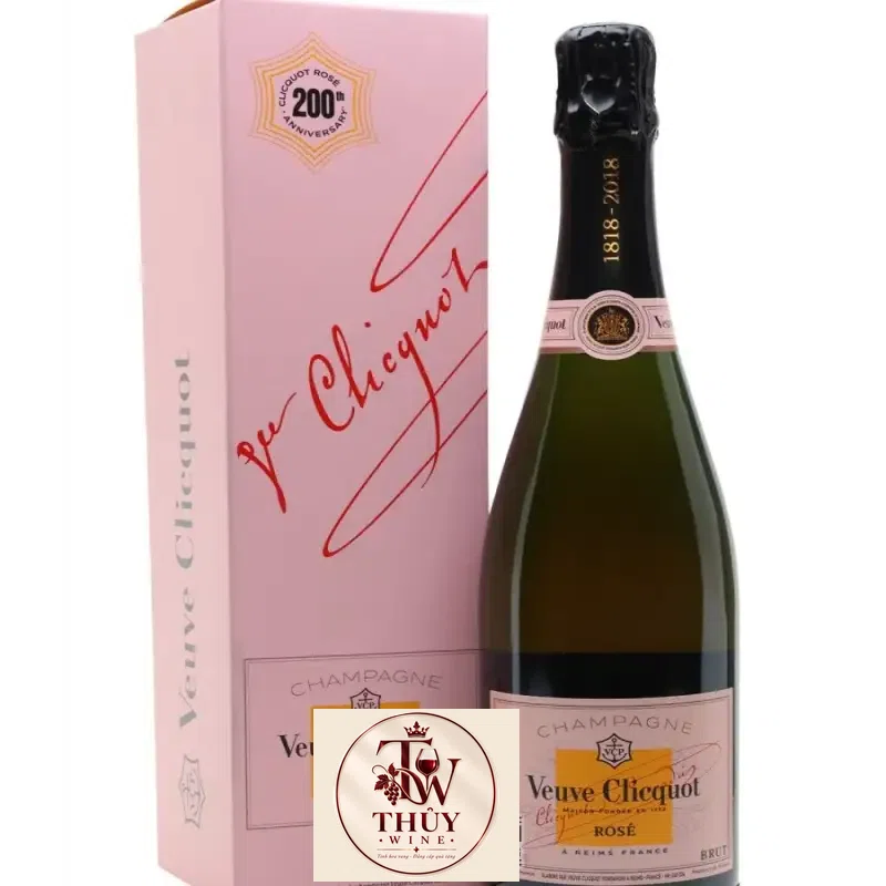 Rượu Champagne Veuve Clicquot Rose Label