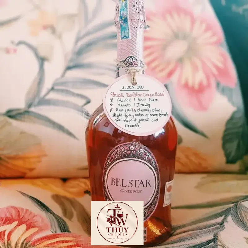 Mua vang y belstar prosecco bisol cuvee rose brut veneto giá rẻ tại Sài Gòn
