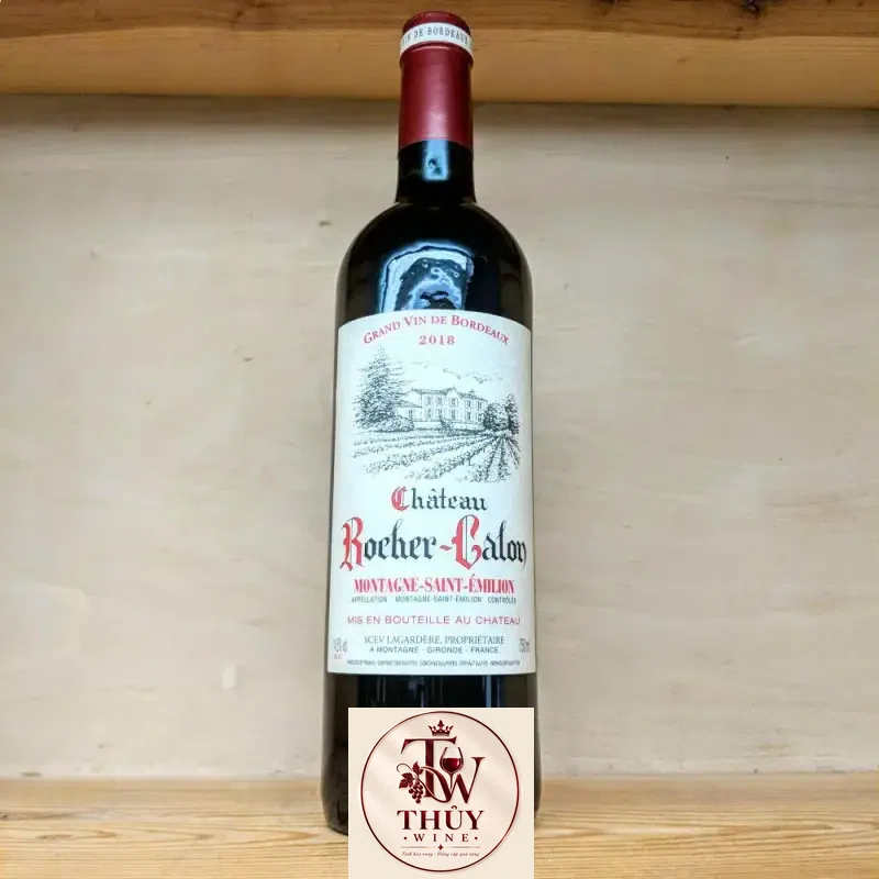 vang phap chateau rocher calon giá bao nhiêu