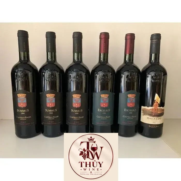 Vang Ý Excelsus Castello Banfi cao cấp