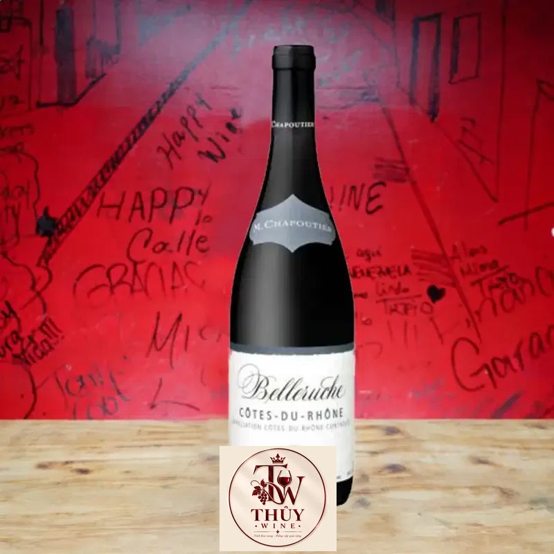 Mua vang phap belleruche cotes du rhone m chapoutier chinh hang giá rẻ tại Sài Gòn