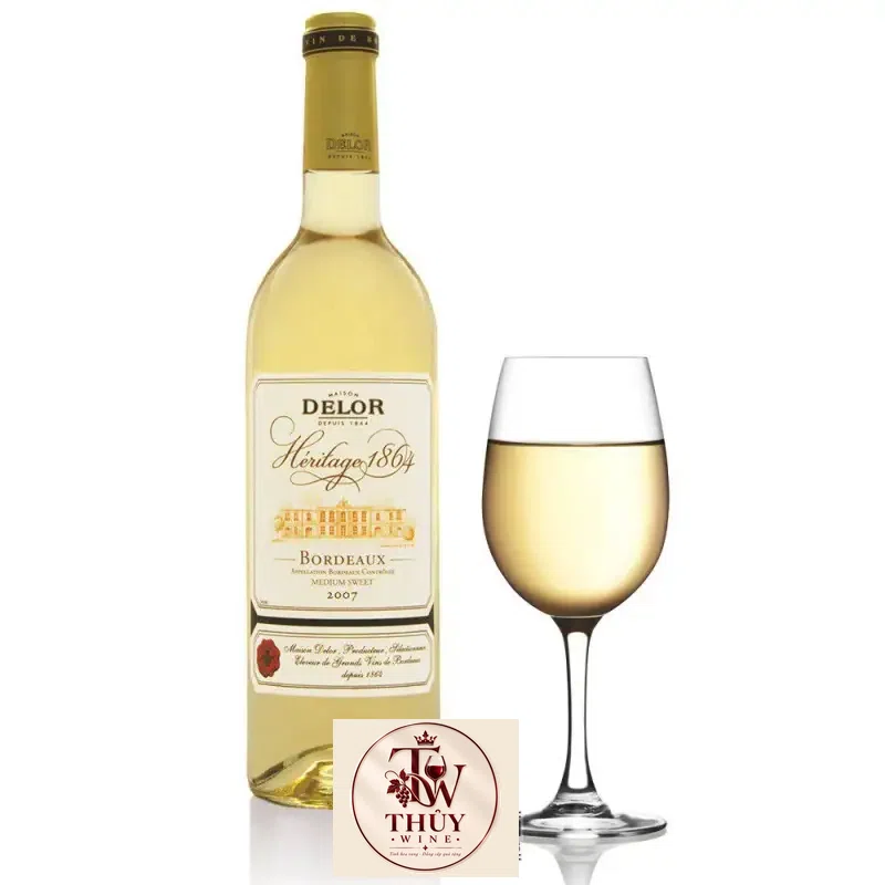 Vang Pháp Delor Heritage 1864 Sauternes