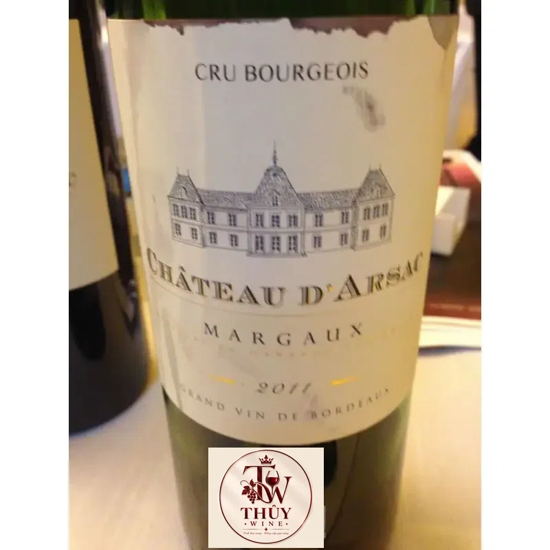 Rượu vang Pháp Chateau D‘Arsac Margaux Cru Bourgeois
