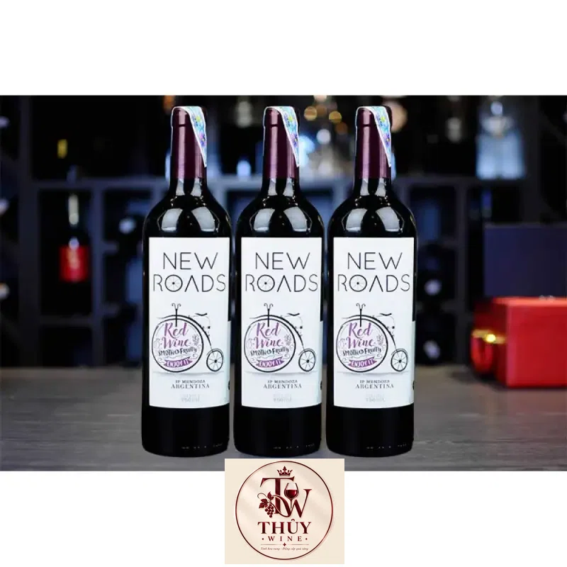 ruou vang argentina new roads red wine xe dap giá bao nhiêu