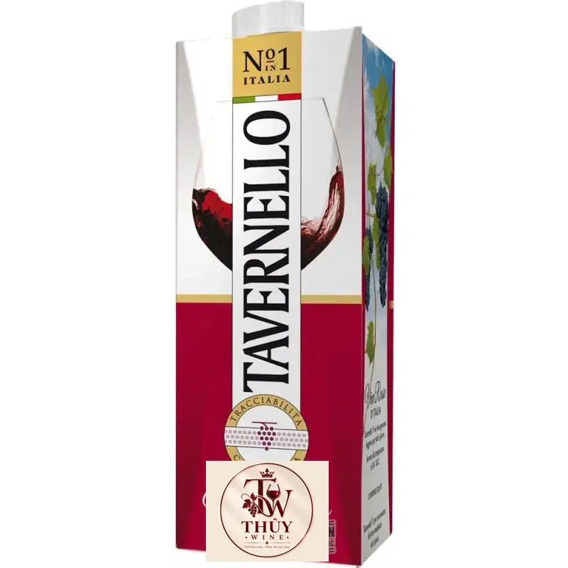 Giá vang y tavernello vino rosso d italia bich l