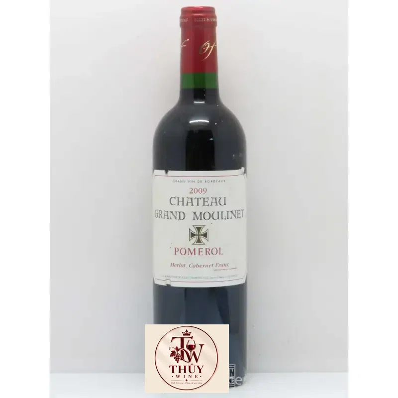 Vang Pháp Chateau Gran Moulinet Pomerol cao cấp