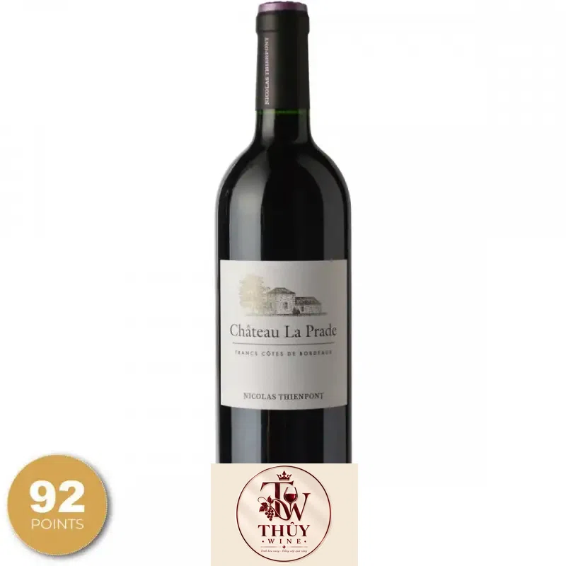 Địa chỉ bán vang phap chateau la prade francs cotes de bordeaux giá rẻ tại Sài Gòn
