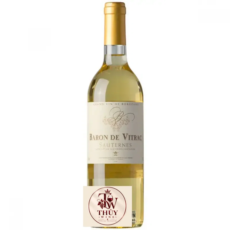 Vang Pháp Baron De Vitrac Sauternes Bordeaux uống ngon