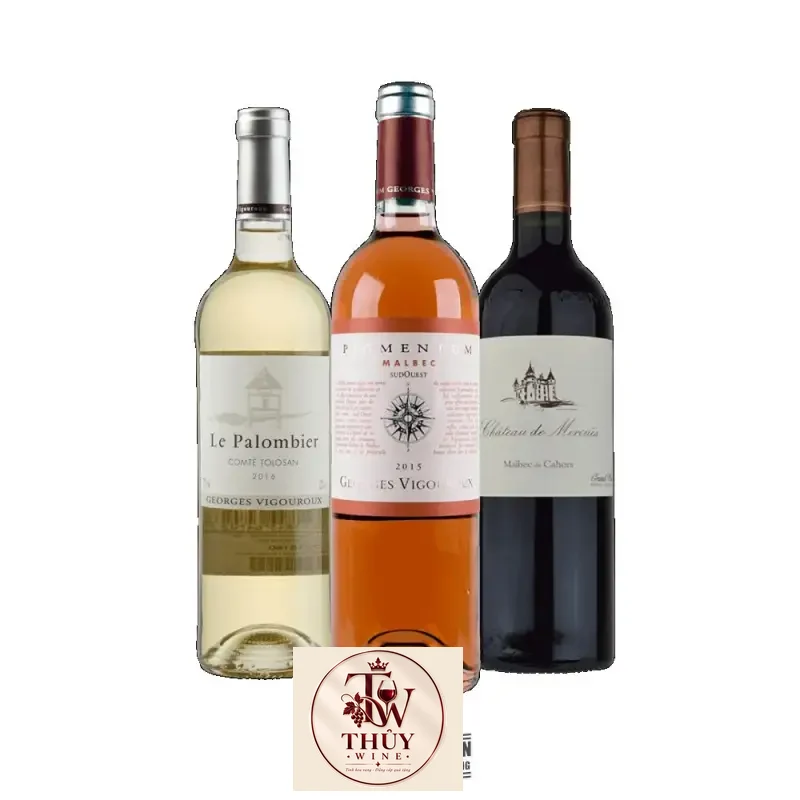vang phap pigmentum malbec rose georges vigouroux giá bao nhiêu