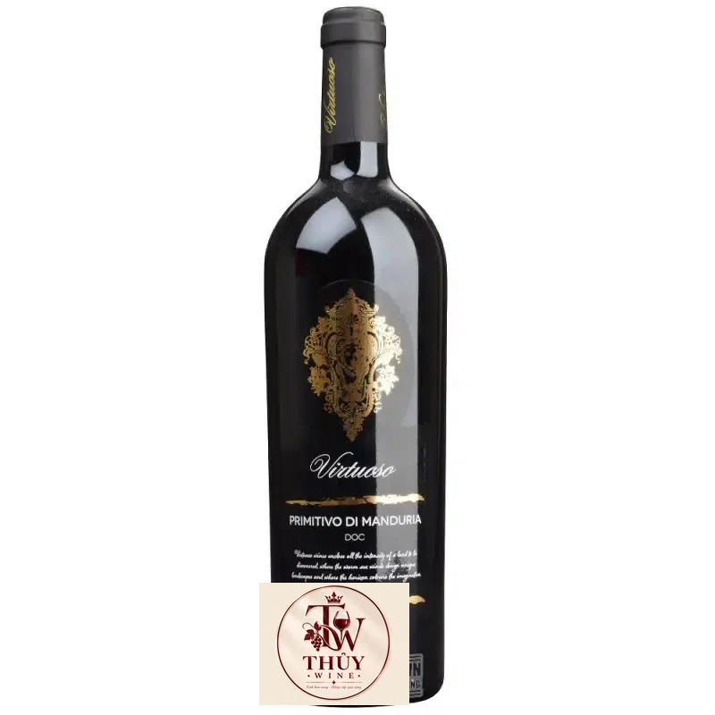 Rượu Vang Ý Virtuoso Primitivo di Manduria thượng hạng