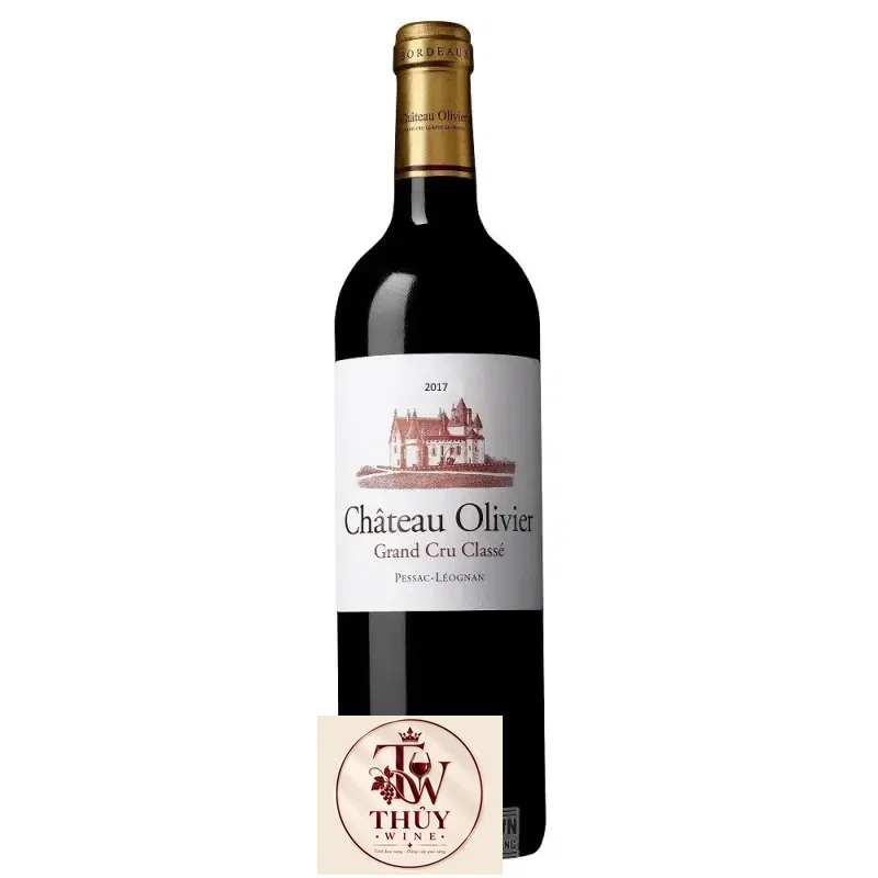 Vang Pháp Chateau Olivier Crus Classe Pessac Leognan