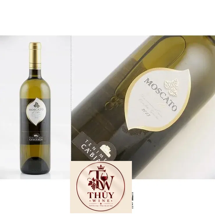 Rượu Vang Ngọt Ý MOSCATO D‘ASTI CA‘BIANCA