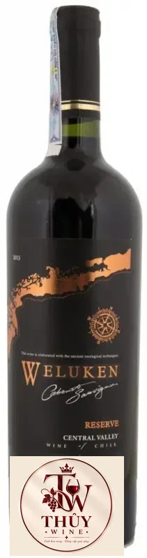 Rượu vang Chile Weluken CS Rerseve Cabernet Sauvignon