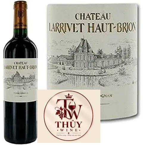 Vang Pháp Chateau Larrivet Haut Brion Pessac Leognan