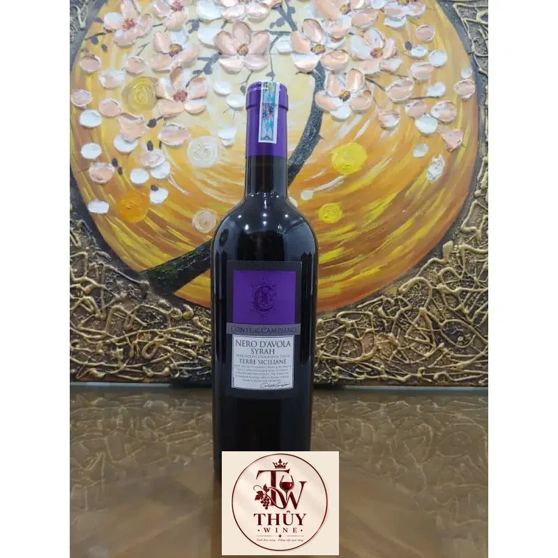 Mua ruou vang do chat nero d avola syrah terre siciliane giá rẻ tại Sài Gòn