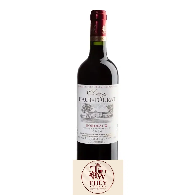Vang Pháp Chateau Haut Fourat Bordeaux uống ngon