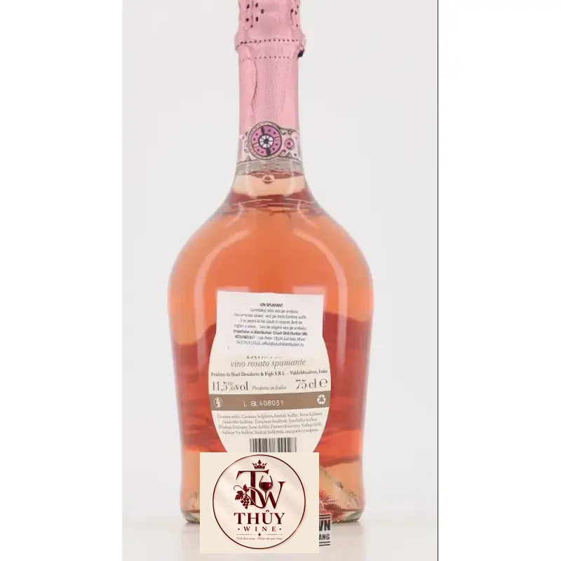 Vang Ý Belstar Prosecco Bisol Cuvee Rose Brut Veneto