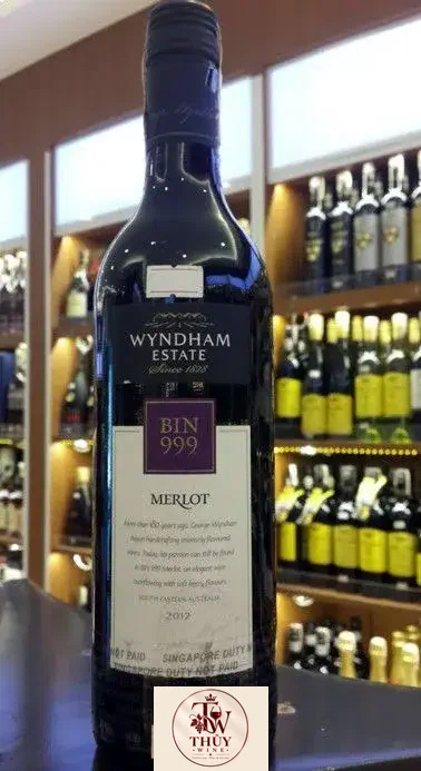 Rượu vang Wyndham Estate Bin 999 Merlot