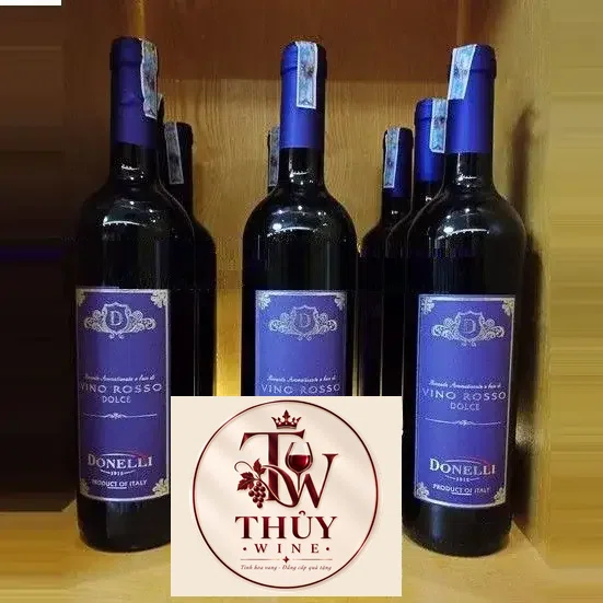 Vang Ngọt Ý DONELLI VINO ROSSO DOLCE