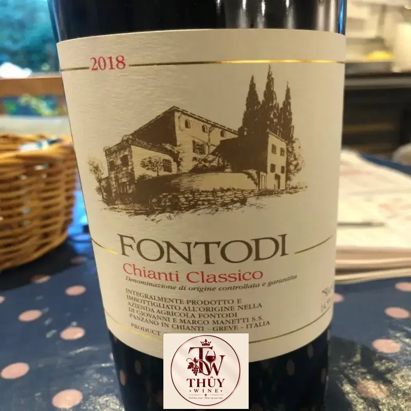 Vang Ý Fontodi Chianti Classico