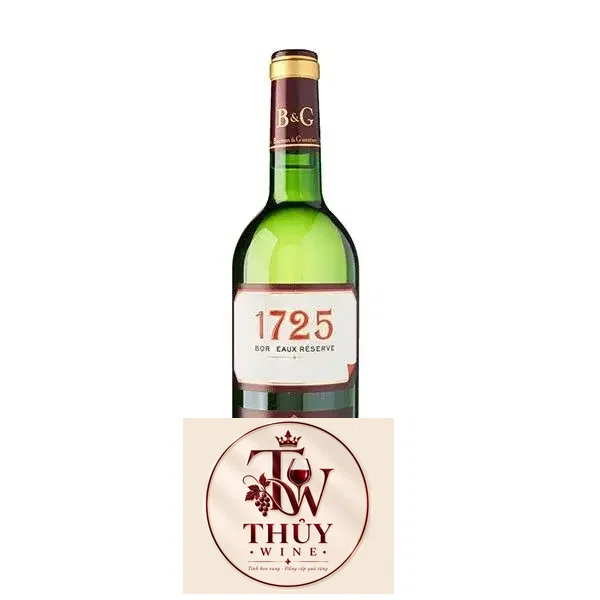 Vang Pháp 1725 BORDEAUX RESERVE ĐỎ - TRẮNG