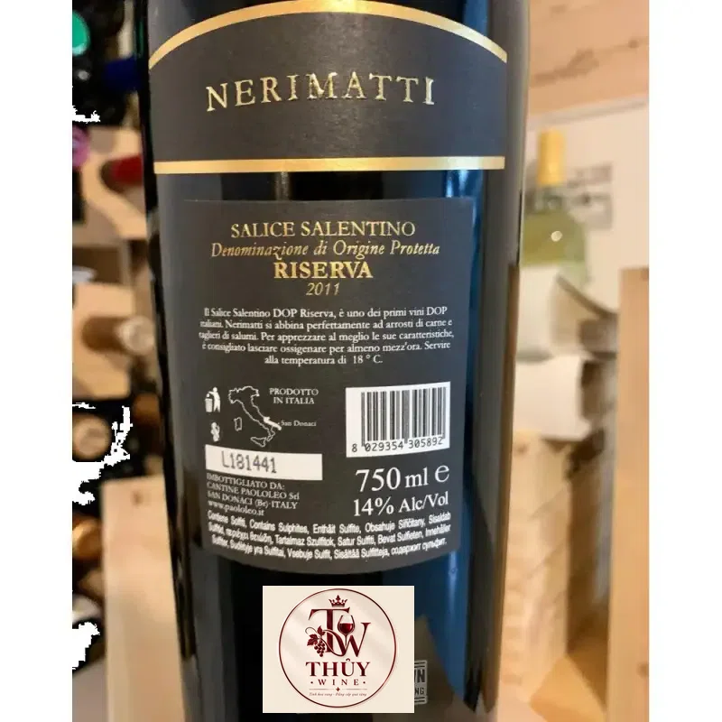 Địa chỉ bán vang y paolo leo nerimatti salice salentino riserva giá rẻ nhất