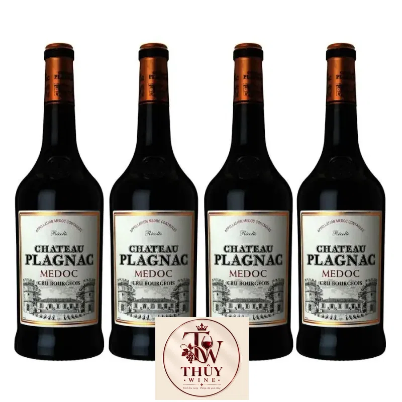 Vang Pháp Chateau Plagnac Medoc Cru Bourgeois