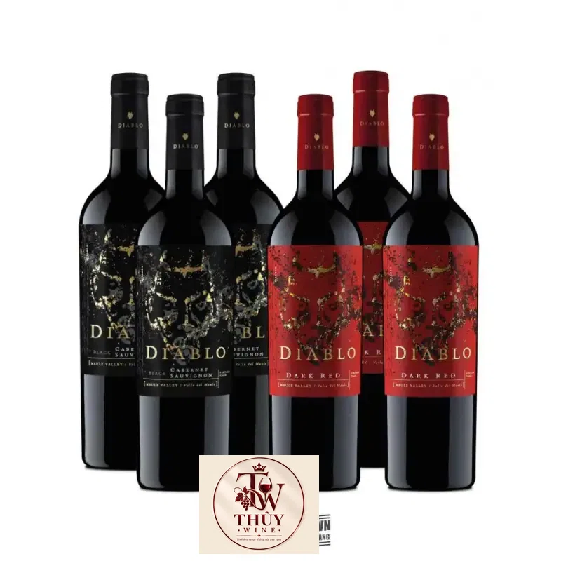 Địa chỉ bán vang chile diablo dark red giá rẻ tại Sài Gòn