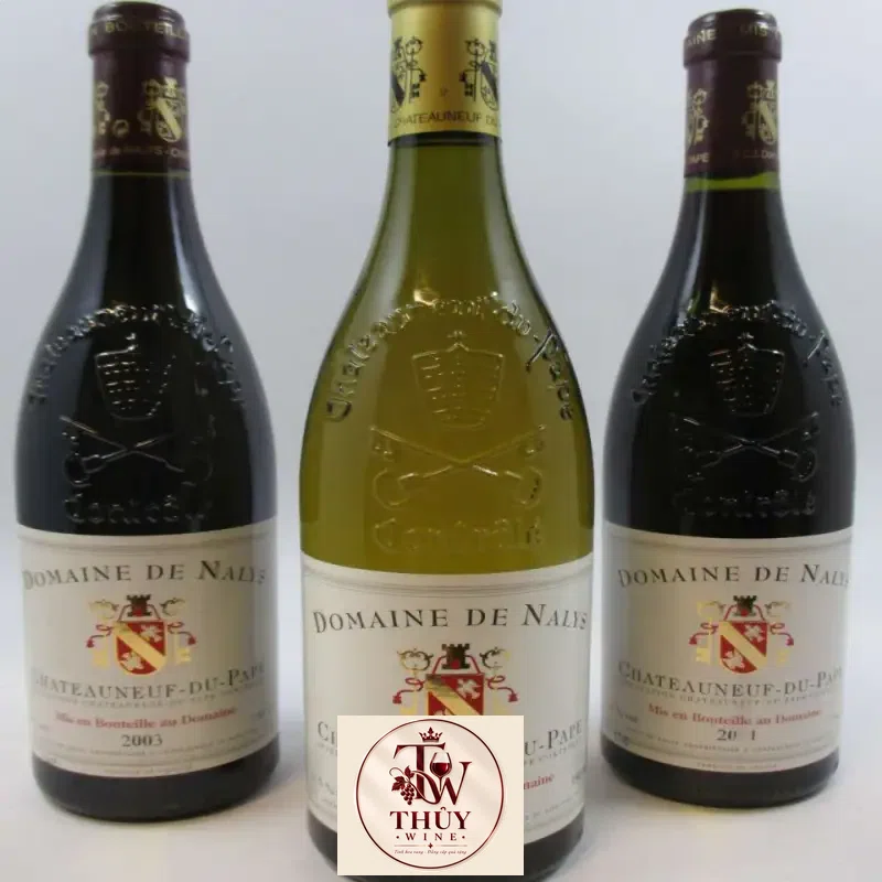 vang phap chateau de nalys chateauneuf du pape white giá bao nhiêu