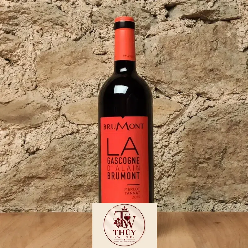 Vang Pháp La Gascogne Merlot Tannat Brumont uống ngon