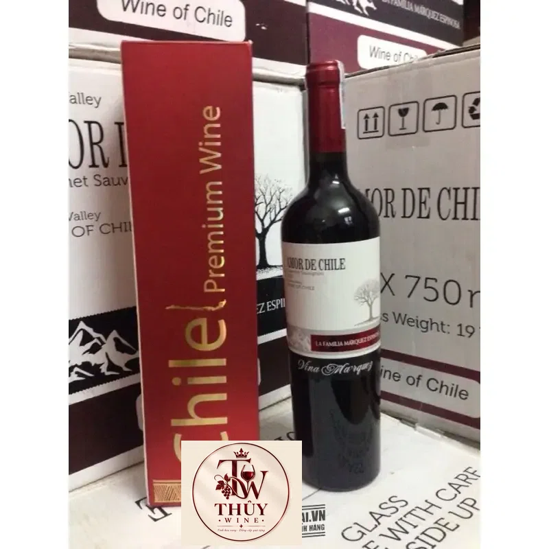 Vang Chile AMOR DE CHILE Cabernet Sauvignon