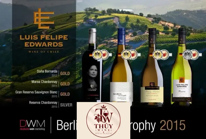 Vang Chile Luis Felipe Edwards Reserva Chardonnay