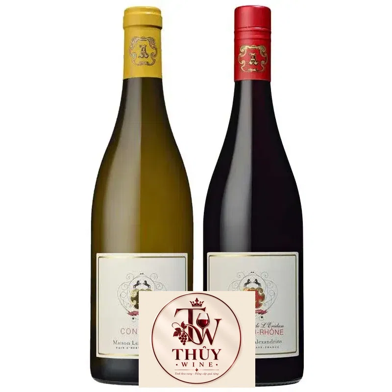 Vang Pháp Cotes Du Rhone Blanc Les Terrasses De Leridan uống ngon