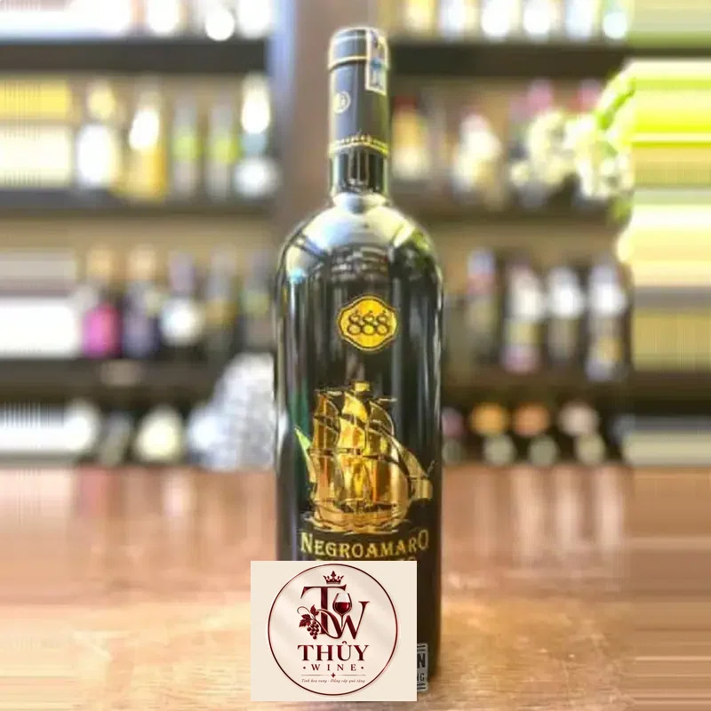 Vang Ý Negroamaro del Salento 888 - Vang cánh buồm