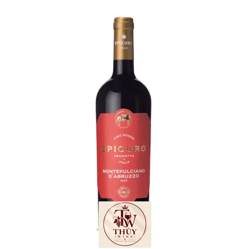 Rượu Vang Ý Epicuro Montepulciano dAbruzzo D.O.P uống ngon