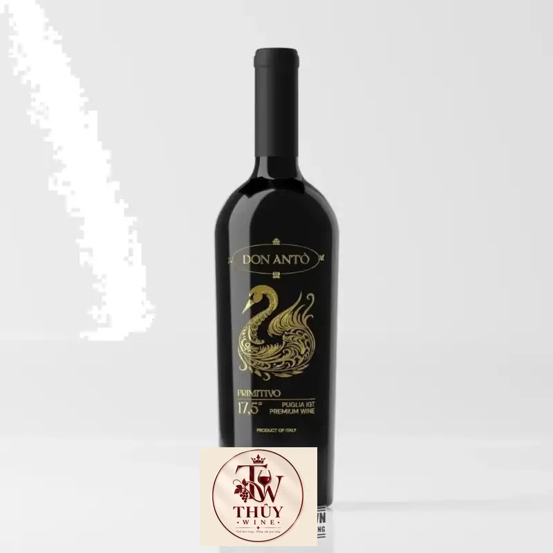Vang ý 17,5 độ DON ANTO PRIMITIVO thượng hạng cao cấp
