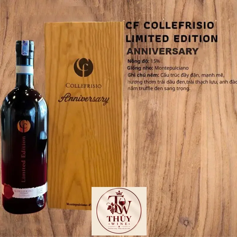 Địa chỉ bán vang y collefrisio limited edition anniversary cao cap giá rẻ tại Sài Gòn