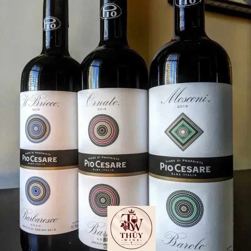 Vang Ý Pio Cesare Mosconi Barolo